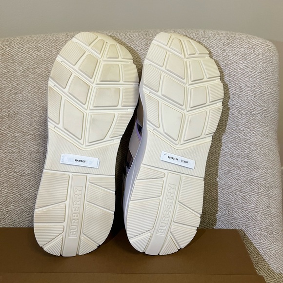 BURBERRY Lf Ramsey L Story 35 Sneakers - Multi Leather - Picture 11 of 16